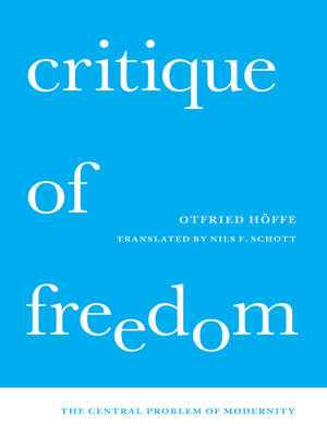 cover image of Critique of Freedom